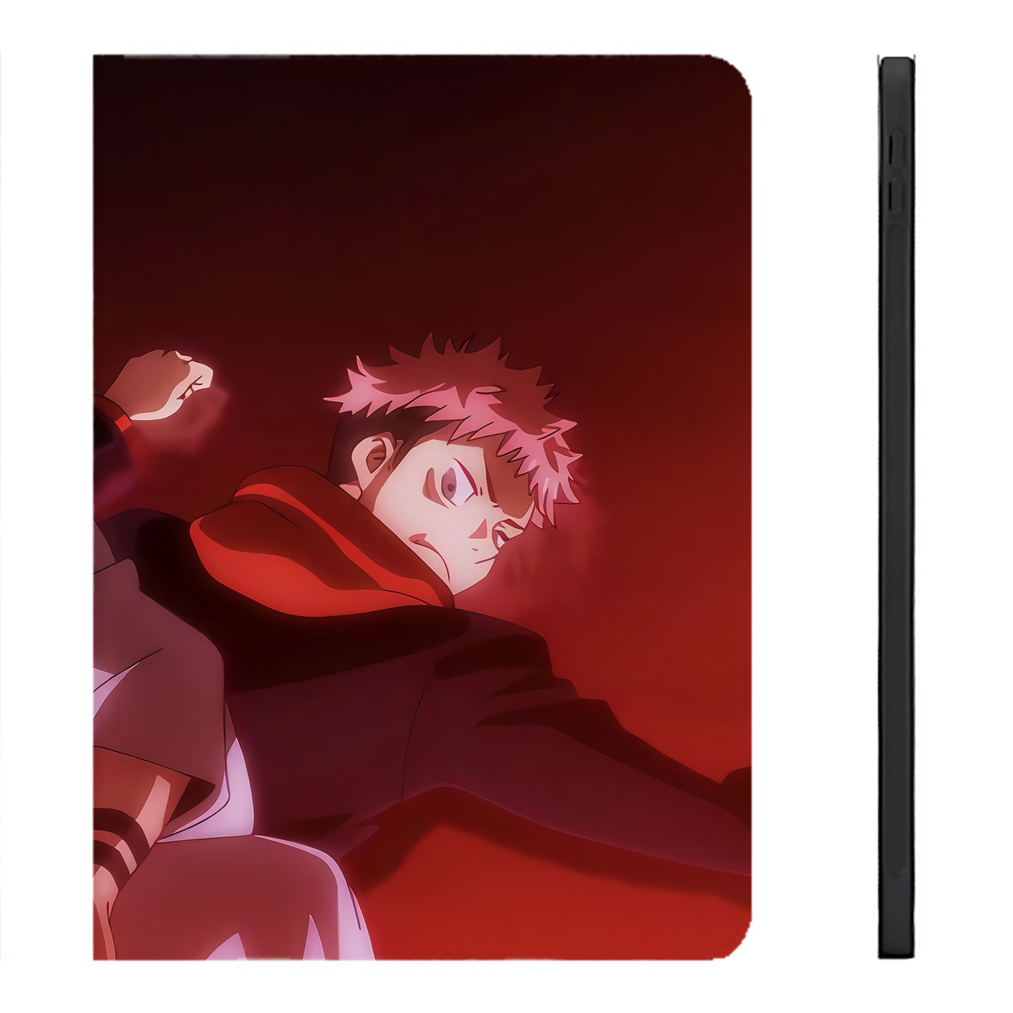 （画像用） 呪術廻戦 Jujutsu Kaisen IPadケース ペンホルダー付き ブックスタイルデザイン
